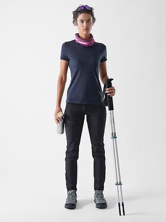 MERU | Maglietta funzionale da donna Trelleborg Woolmix | dunkelblau